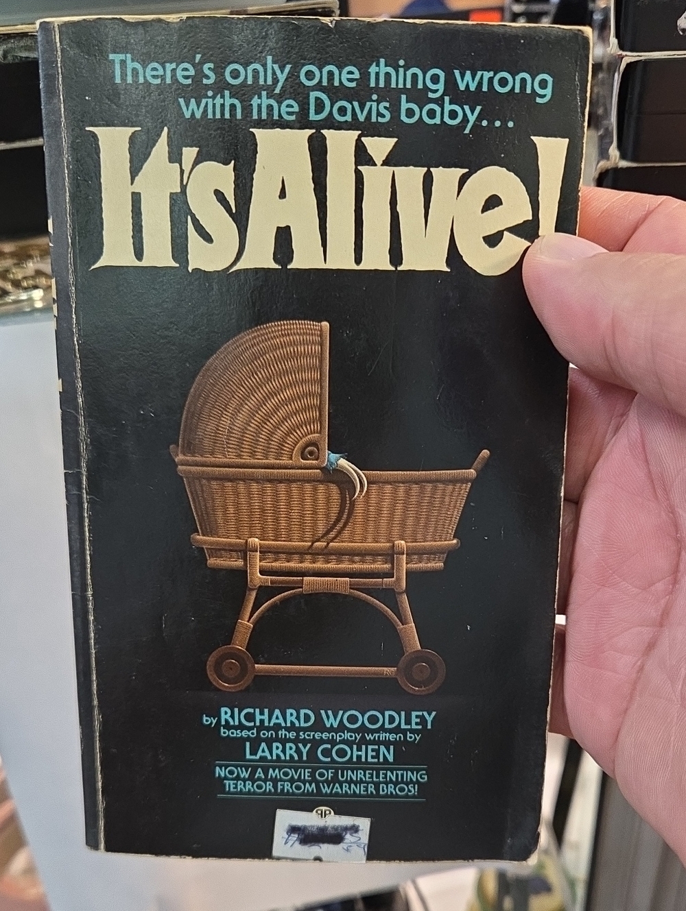 It's Alive! Paperback Book by Richard Woodley - Black Cover